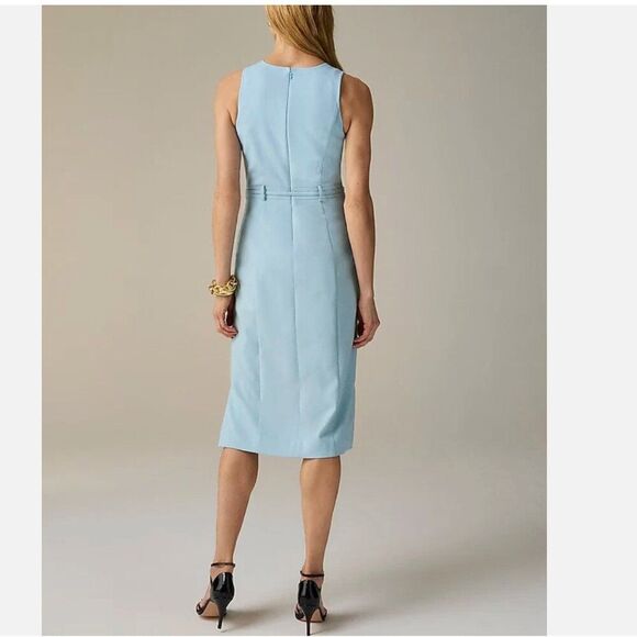 J. Crew executive dress in Italian stretch merino wool blend 12 Petite - Picture 9 of 9